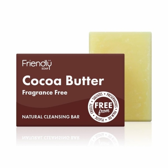 Cocoa Butter All Natural Fragrance Free Soap - Picture 1 of 4